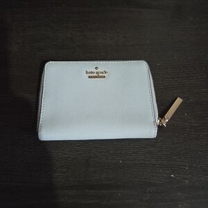 Kate Spade Sky Blue Zip Wallet